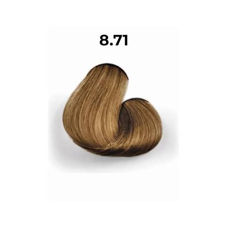 Dalcotone 8.71 Louro Claro Marrom Cinza
